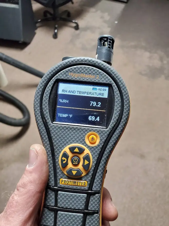 Moisture meter humidity assessment for Mold Remediation & Removal in West Bloomfield
